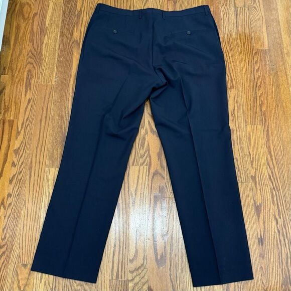 Hugo Boss Navy Blue The Jam 7/Sharp 3 Flat front Dress Pants. Size 36. - Picture 3 of 10